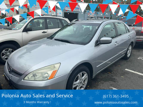 2007 Honda Accord for sale at Polonia Auto Sales and Service in Boston MA
