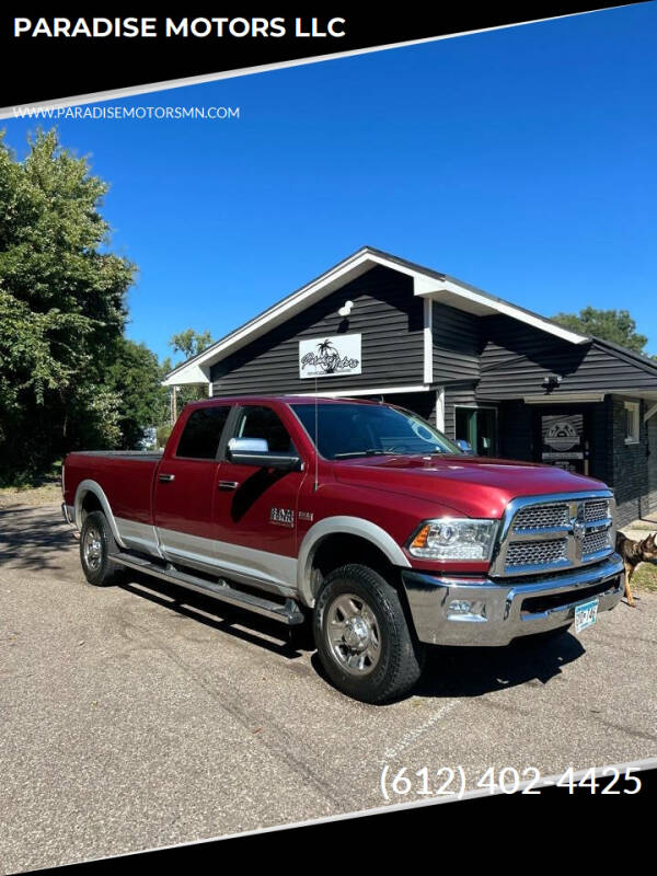 2014 RAM 3500 for sale at PARADISE MOTORS LLC in Cambridge MN