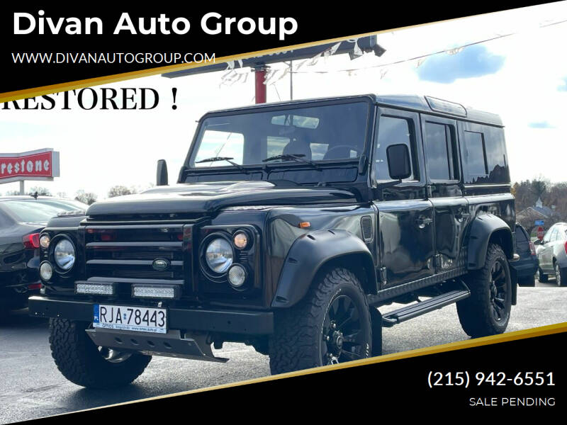 1989 Land Rover Defender for sale at Divan Auto Group in Feasterville Trevose PA