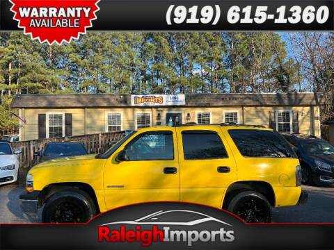 2003 Chevrolet Tahoe for sale at Raleigh Imports in Raleigh NC