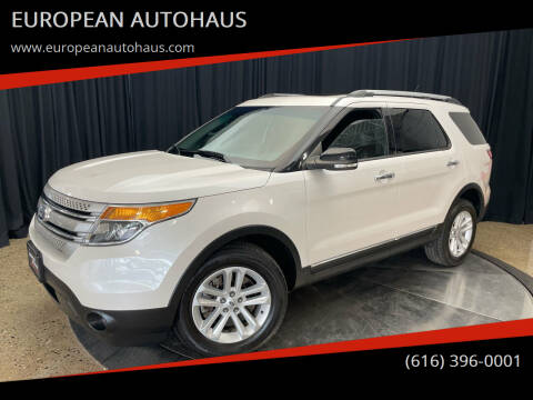 2014 Ford Explorer for sale at EUROPEAN AUTOHAUS in Holland MI