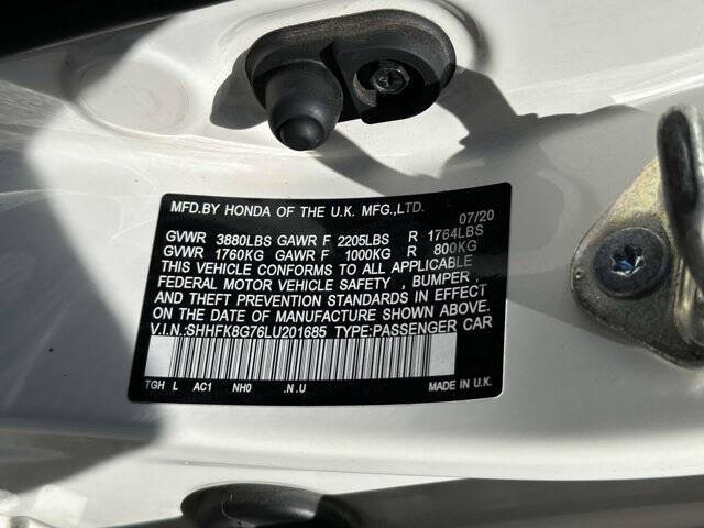 2020 Honda Civic Type R Touring