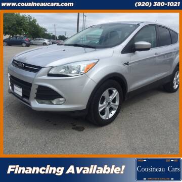2014 Ford Escape for sale at CousineauCars.com in Appleton WI