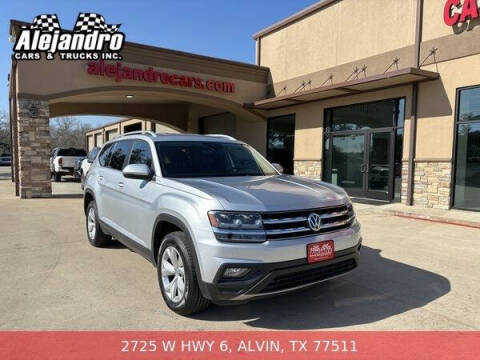 2019 Volkswagen Atlas for sale at Alejandro Cars & Trucks Inc in Alvin TX