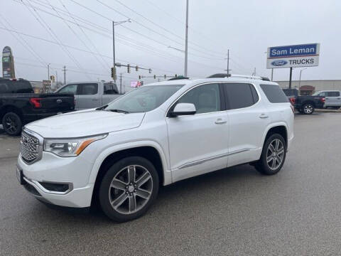 2017 GMC Acadia for sale at Sam Leman Ford in Bloomington IL