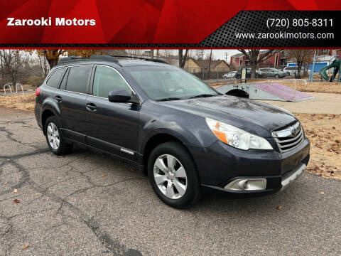 2010 Subaru Outback for sale at Zarooki Motors in Englewood CO