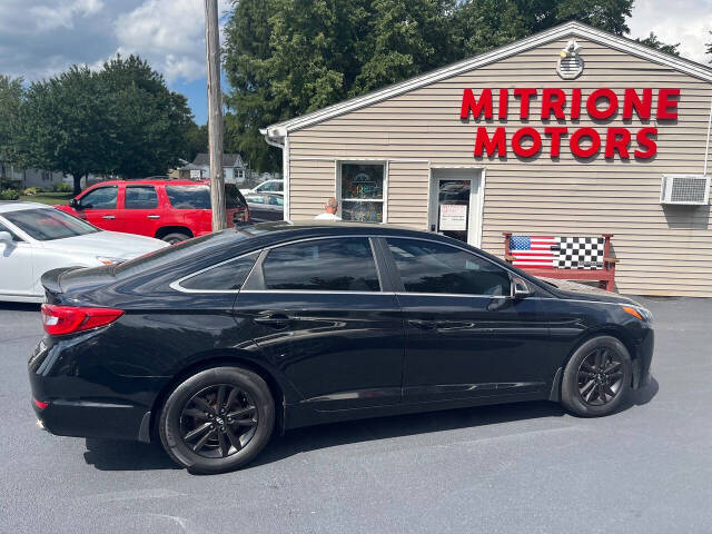 2015 Hyundai SONATA for sale at Mitrione Motors in Springfield, IL