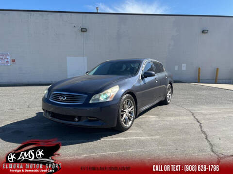 2008 Infiniti G35 for sale at Elmora Motor Sport in Elizabeth NJ