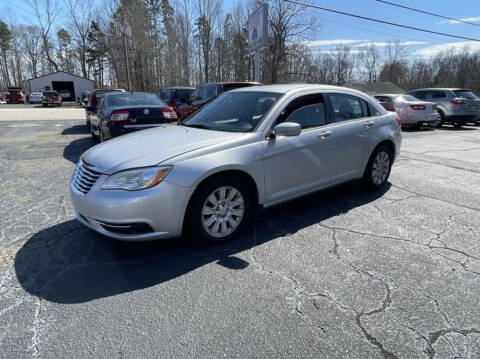 2012 Chrysler 200 for sale at B & M Wheels Deals in Salisbury NC