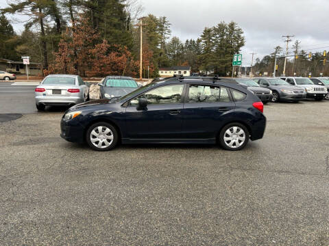2014 Subaru Impreza for sale at OnPoint Auto Sales LLC in Plaistow NH