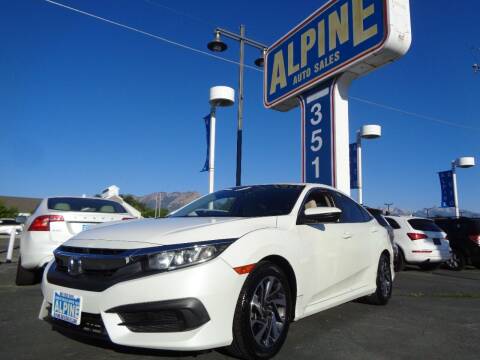 2017 Honda Civic for sale at Alpine Auto Sales in Salt Lake City UT