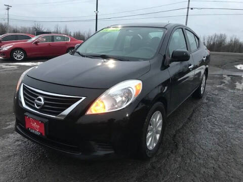 2013 Nissan Versa for sale at FUSION AUTO SALES in Spencerport NY