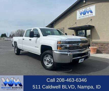 2015 Chevrolet Silverado 2500HD for sale at Western Mountain Bus & Auto Sales in Nampa ID
