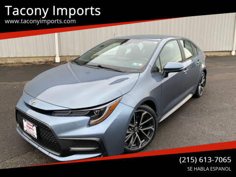 2020 Toyota Corolla for sale at Tacony Imports in Philadelphia PA
