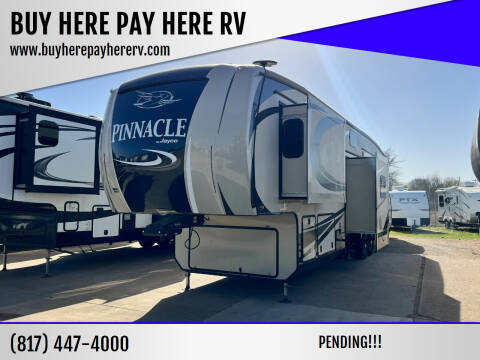 2017 Jayco Pinnacle 37MDQS for sale at BUY HERE PAY HERE RV in Burleson TX