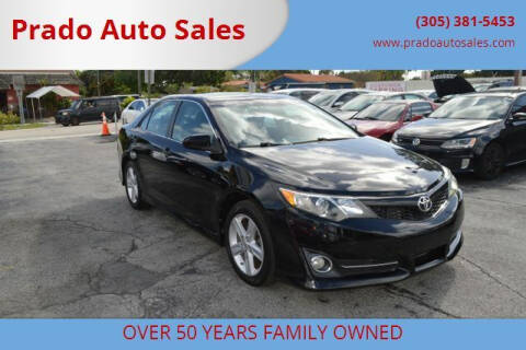 2013 Toyota Camry for sale at Prado Auto Sales in Miami FL