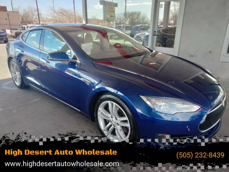 2015 Tesla Model S for sale at High Desert Auto Wholesale in Albuquerque NM