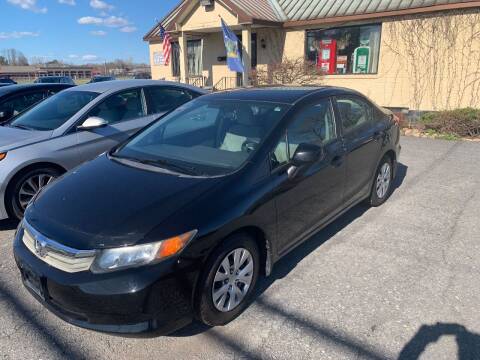 2012 Honda Civic for sale at RJD Enterprize Auto Sales in Scotia NY