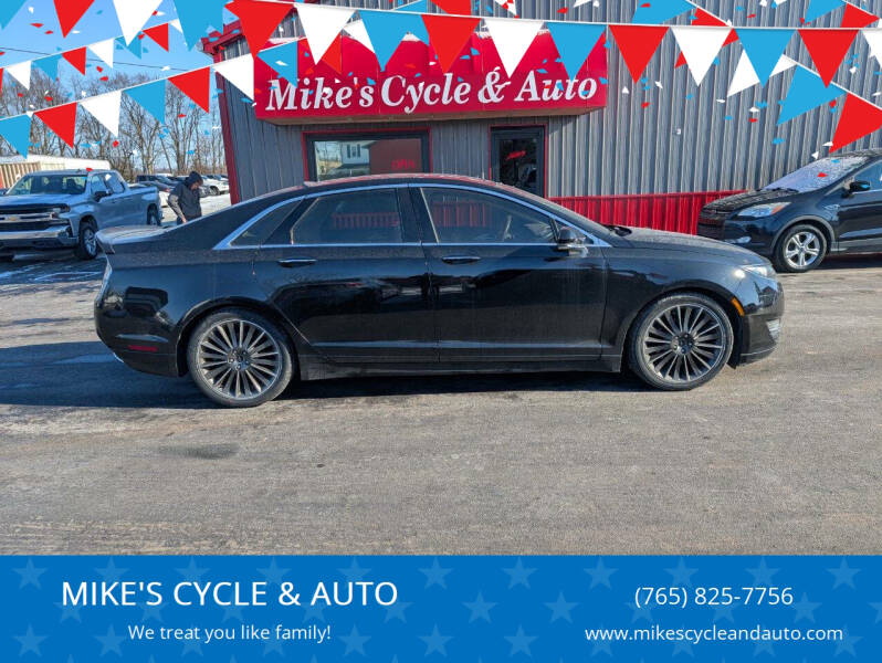 2016 Lincoln MKZ for sale at MIKE'S CYCLE & AUTO in Connersville IN