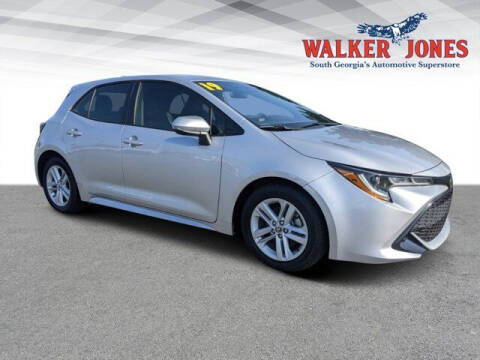2019 Toyota Corolla Hatchback for sale at Walker Jones Automotive Superstore in Waycross GA
