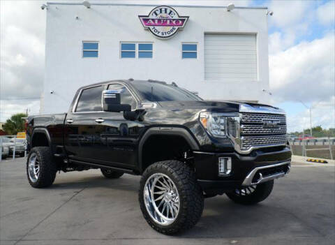2020 GMC Sierra 2500HD for sale at The New Auto Toy Store in Fort Lauderdale FL