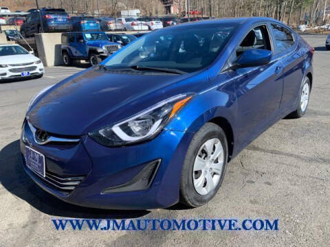 2016 Hyundai Elantra for sale at J & M Automotive in Naugatuck CT