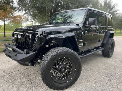 2018 Jeep Wrangler Unlimited for sale at Prestige Motor Cars in Houston TX