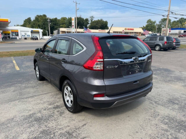 2015 Honda CR-V for sale at Nutfield Petroleum in Londonderry, NH