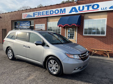 2016 Honda Odyssey for sale at FREEDOM AUTO LLC in Wilkesboro NC