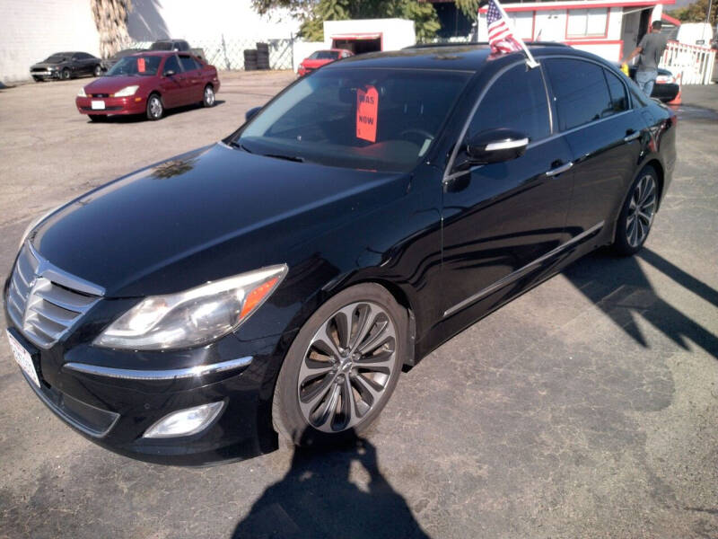 2012 Hyundai Genesis for sale at Alpha 1 Automotive Group in Hemet CA