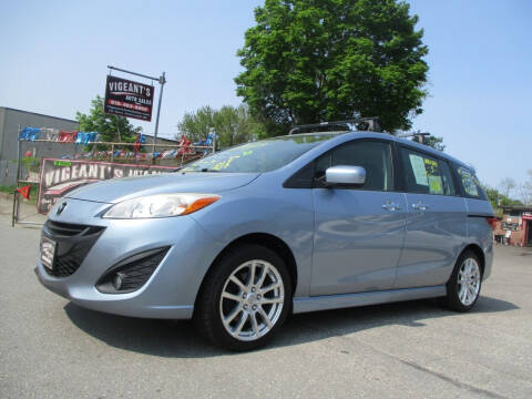 2012 Mazda MAZDA5 for sale at Vigeants Auto Sales Inc in Lowell MA