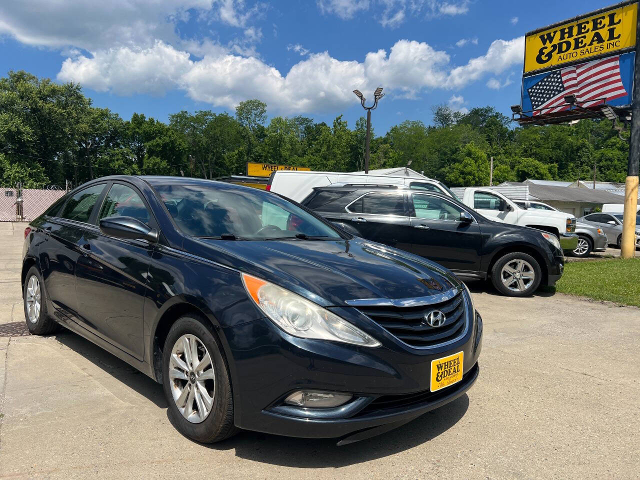 Blue 2013 Hyundai SONATA GLS GLS 4dr Sedan 2