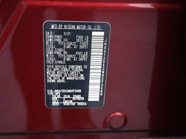 2021 Nissan Armada Platinum