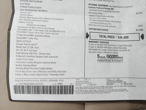 2019 Dodge Durango Citadel