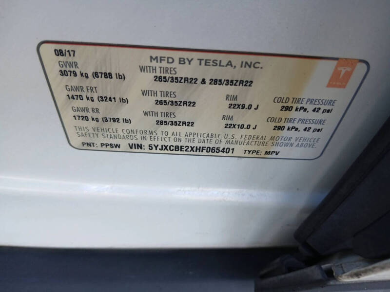 2017 Tesla Model X