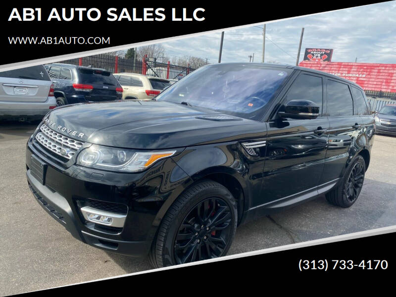 2016 Land Rover Range Rover Sport for sale at AB1 AUTO SALES LLC in Detroit MI