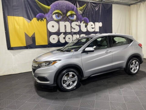 2019 Honda HR-V for sale at Monster Motors in Michigan Center MI