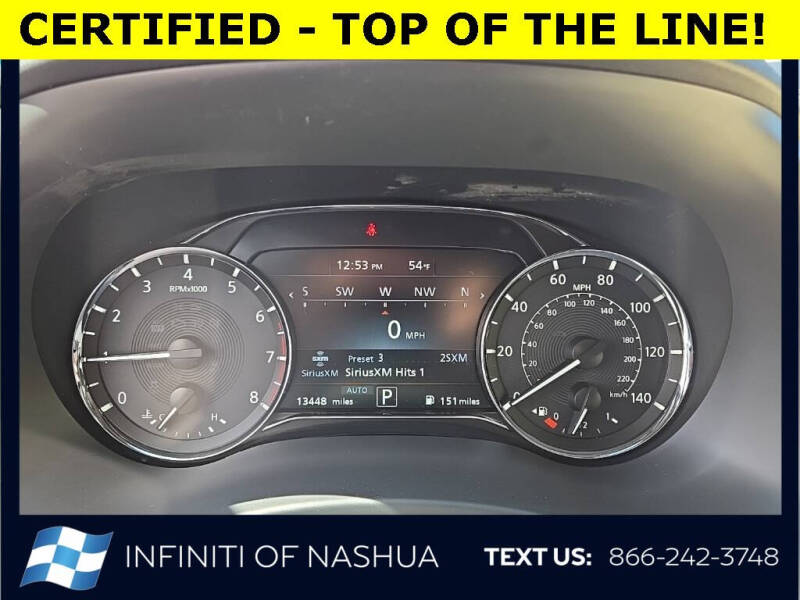 2024 Infiniti QX80 Sensory