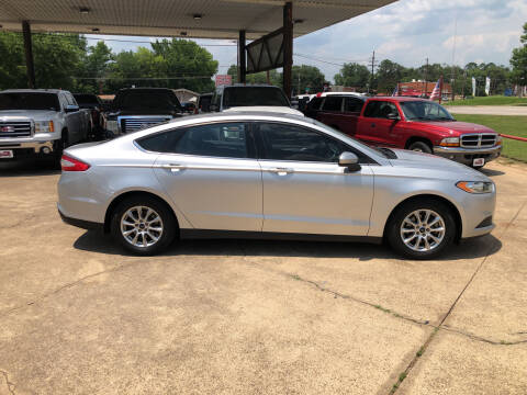 2015 Ford Fusion for sale at BOB SMITH AUTO SALES in Mineola TX