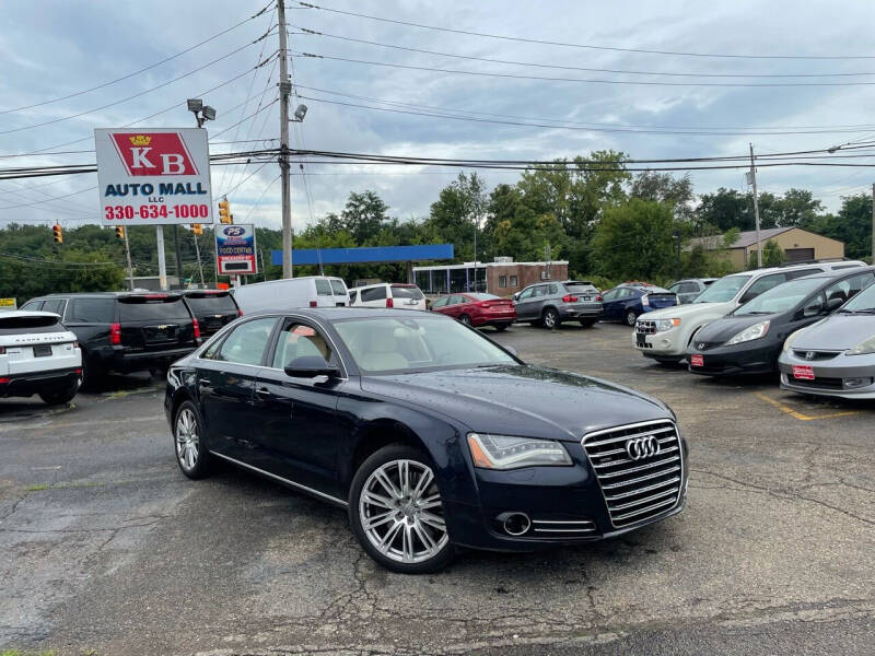 2011 Audi A8 L for sale at KB Auto Mall LLC in Akron OH