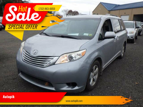 2017 Toyota Sienna for sale at Autopik in Howell NJ