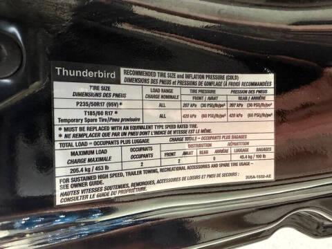 2002 Ford Thunderbird Deluxe