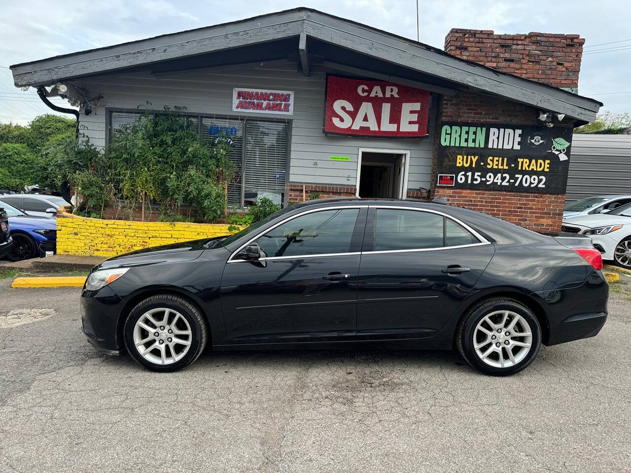 2013 Chevrolet Malibu for sale at Green Ride LLC in NASHVILLE, TN