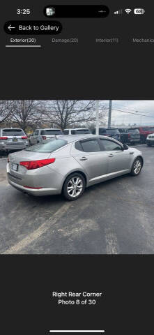 2013 Kia Optima for sale at WINEGARDNER AUTOMOTIVE LLC in New Lexington OH