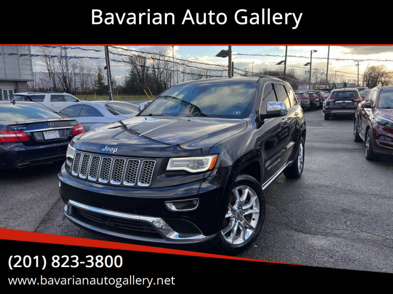 2016 Jeep Grand Cherokee for sale at Bavarian Auto Gallery in Bayonne NJ