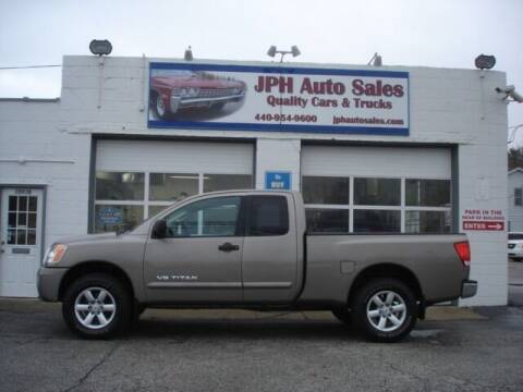 2008 Nissan Titan for sale at JPH Auto Sales in Eastlake OH