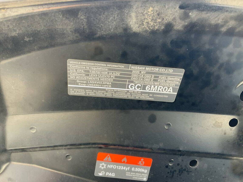 2020 Nissan Rogue Sport SV