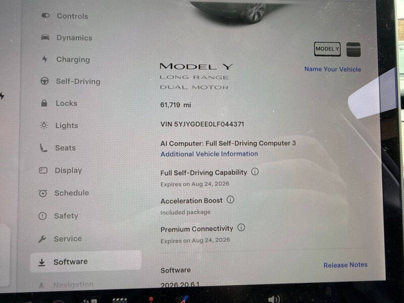 2020 Tesla Model Y Long Range