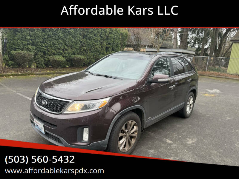 2015 Kia Sorento for sale at Affordable Kars LLC in Portland OR