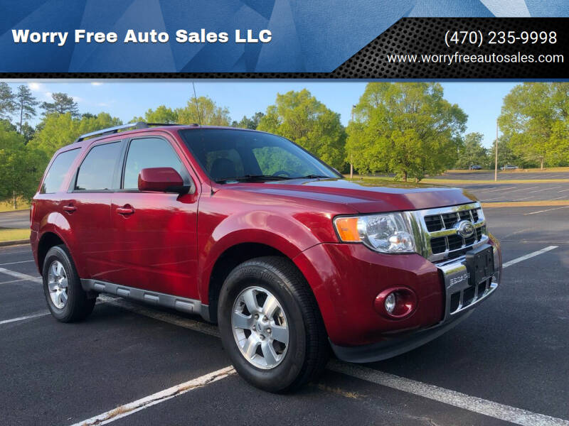 2011 Ford Escape for sale at Worry Free Auto Sales LLC in Woodstock GA